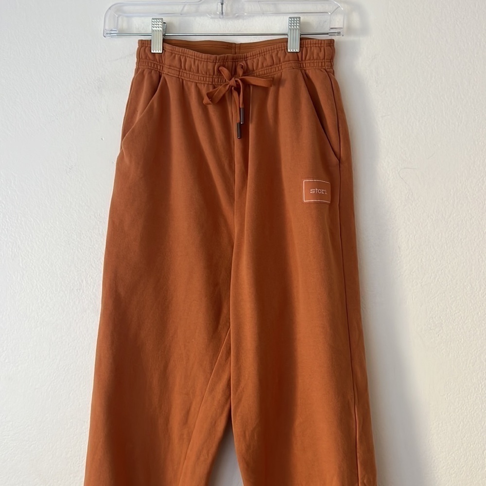 Stori. Women’s Jogger Pants Size 2 in Burnt Orange